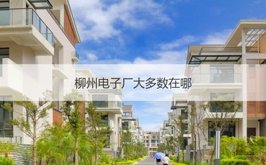 柳州電子廠工資怎么樣 柳州電子廠大多數在哪